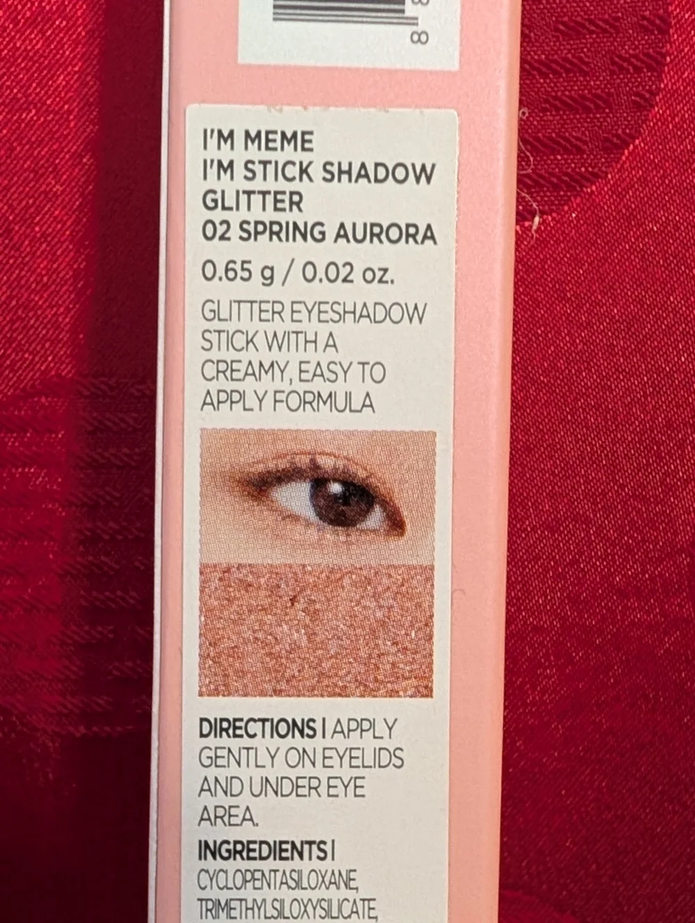 I'M MEME I'M STICK Shadow Glitter Stick Eyeshadow Stick In Spring Aurora 🆕